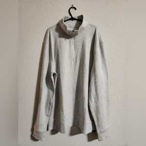 Faherty Legend Sweater Quarter-zip Light Heather Grey Men’s size XL